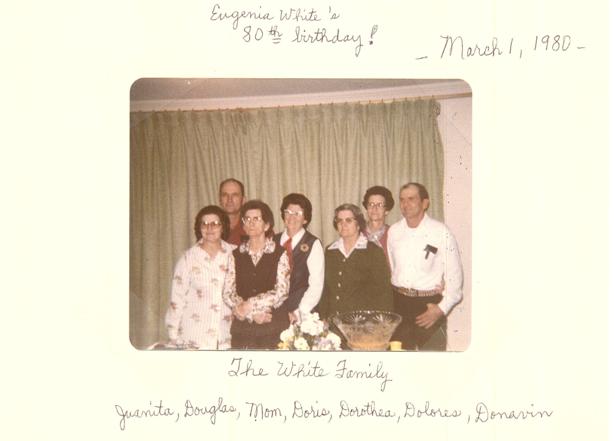 Eugenia's Birthday March 1, 1980