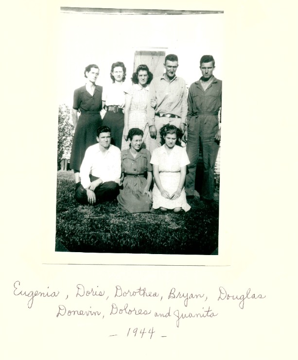 1944 Photo of White Family